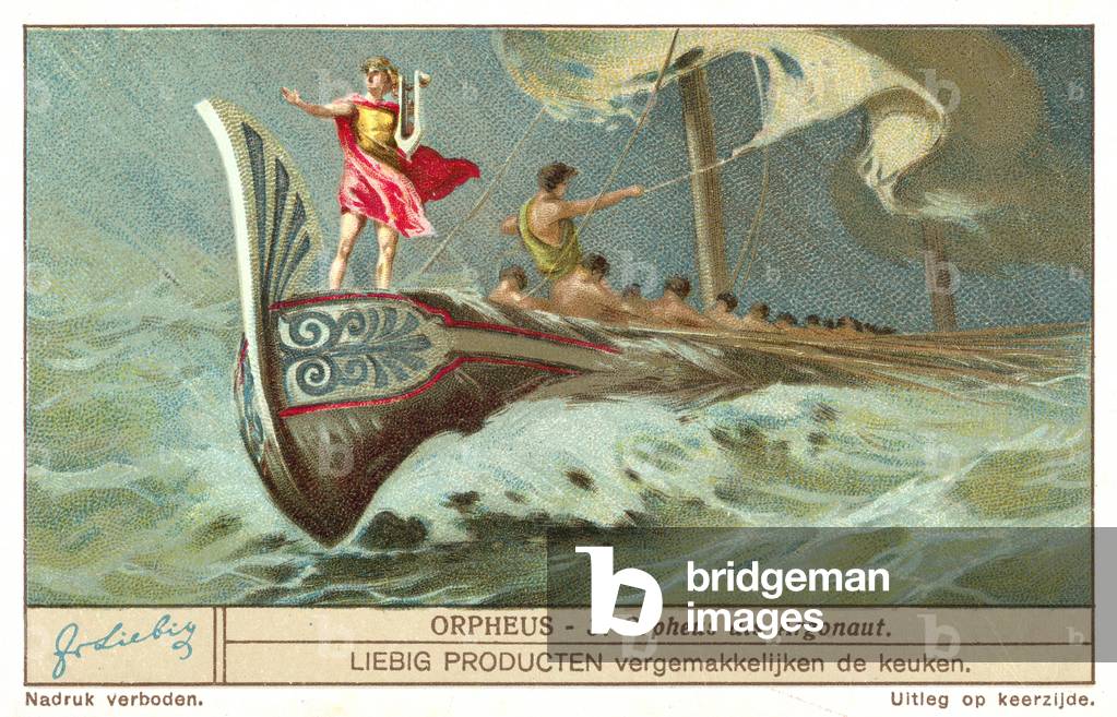 Orpheus as one of the Argonauts (chromolitho)
