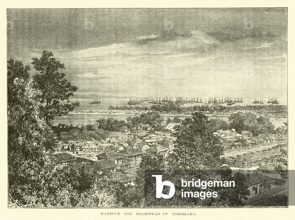Harbour and Roadstead of Yokohama (engraving)