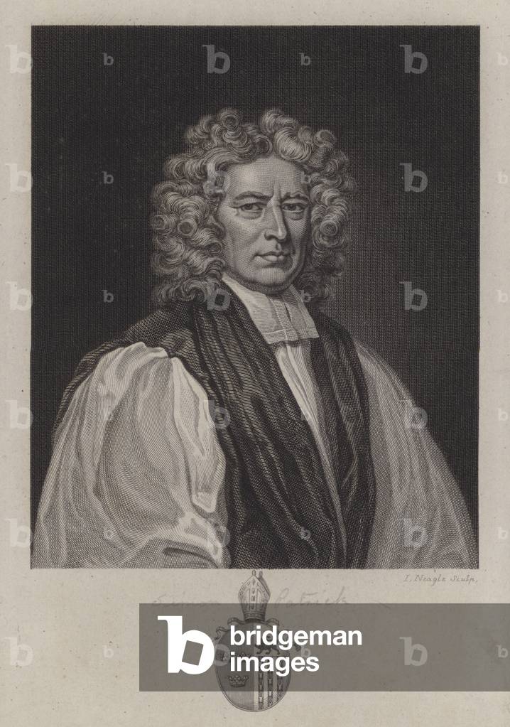 Simon Patrick, Bishop of Ely (engraving)