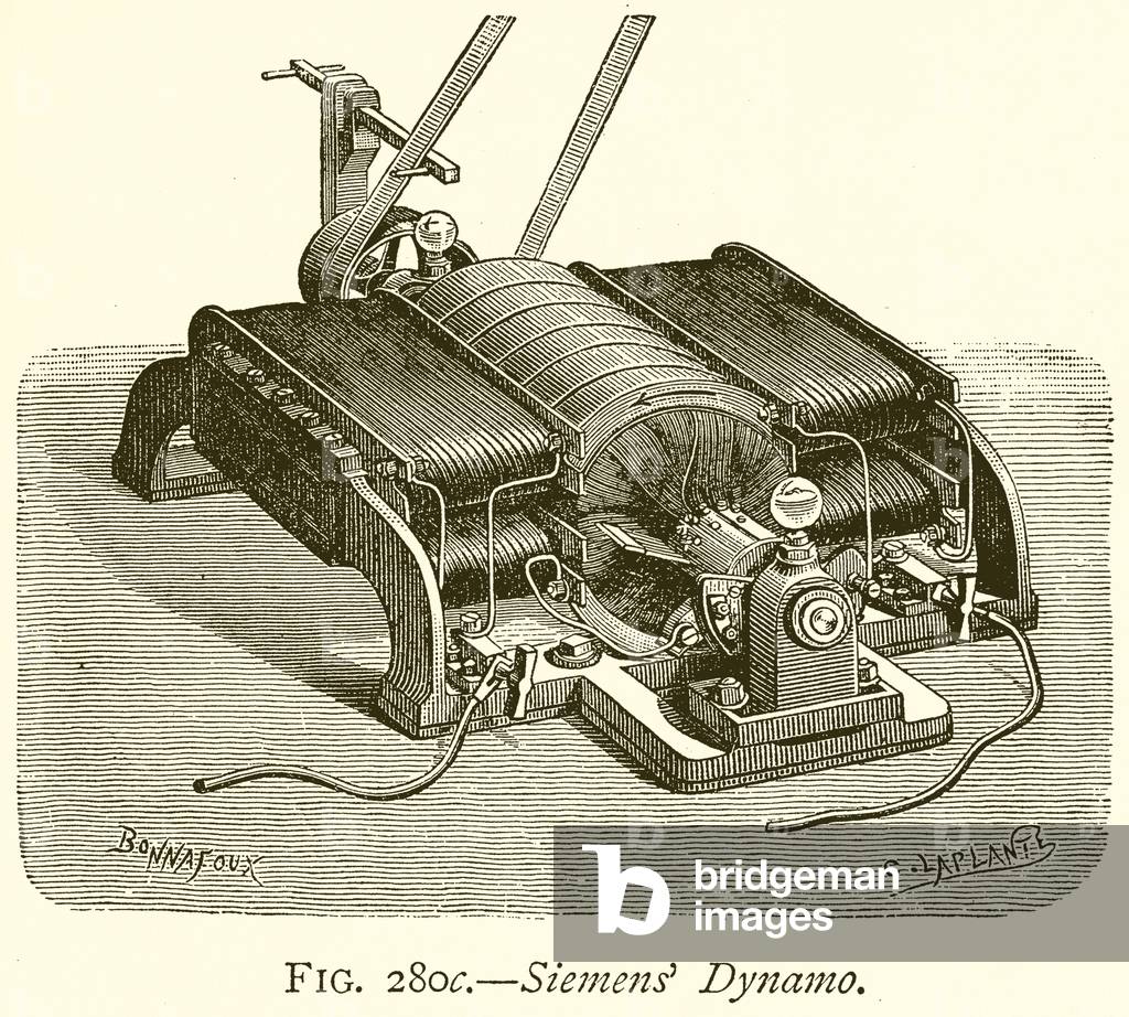 Siemens' Dynamo (engraving)