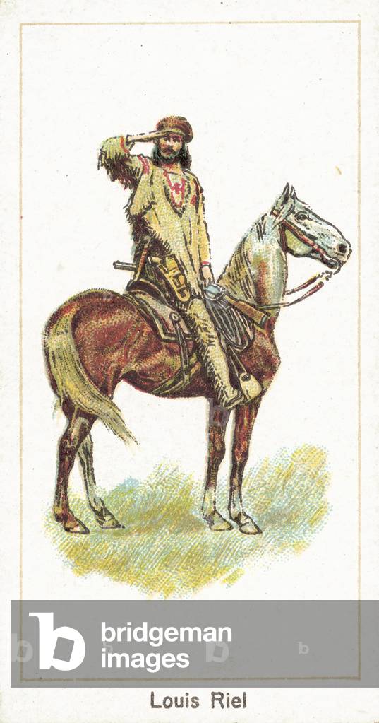 Louis Riel (chromolitho)