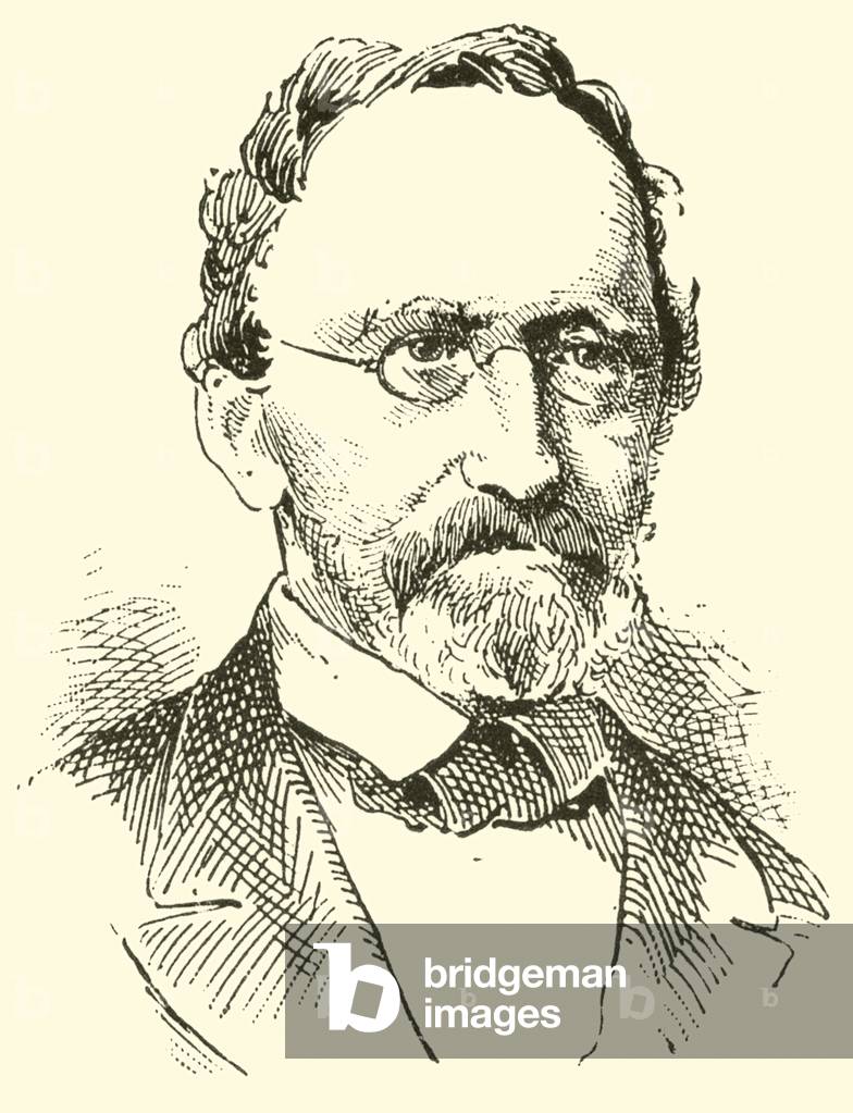 Karl G P Gradener, 1812-1883 (engraving)