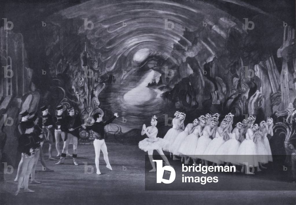 Tchaikovsky's Swan Lake presented by The Sadler's Wells Ballet, 1947 (b/w photo)