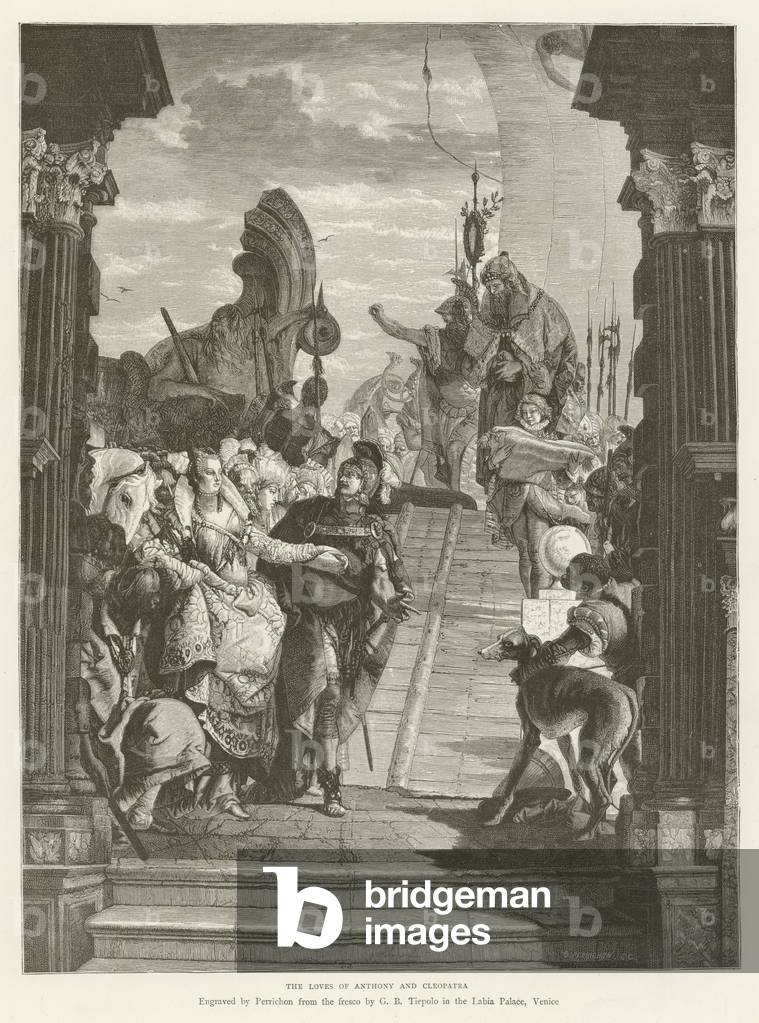 The Loves of Anthony and Cleopatra (engraving)