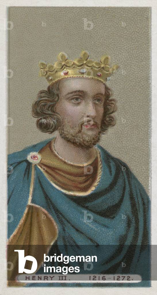 King Henry III (chromolitho)