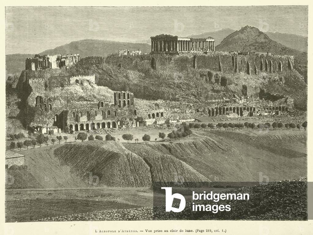 L'Acropole D'Athenes (engraving)