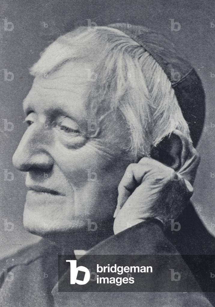 John Henry Newman (b/w photo)
