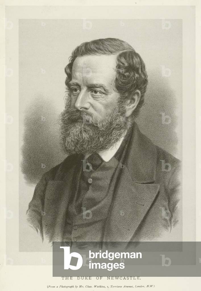 The Duke of Newcastle (litho)