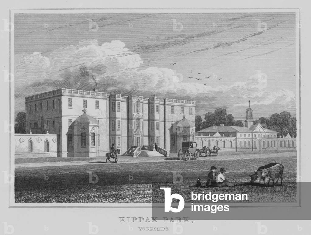 Kippax Park, Yorkshire (engraving)