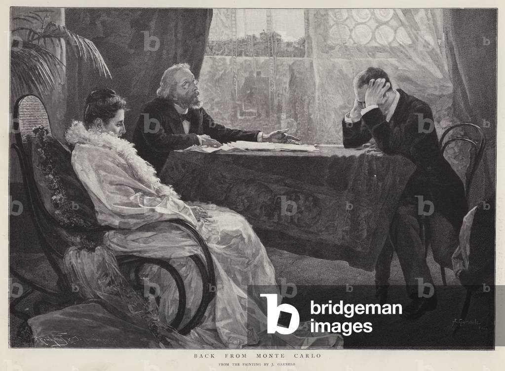 Back from Monte Carlo (litho)