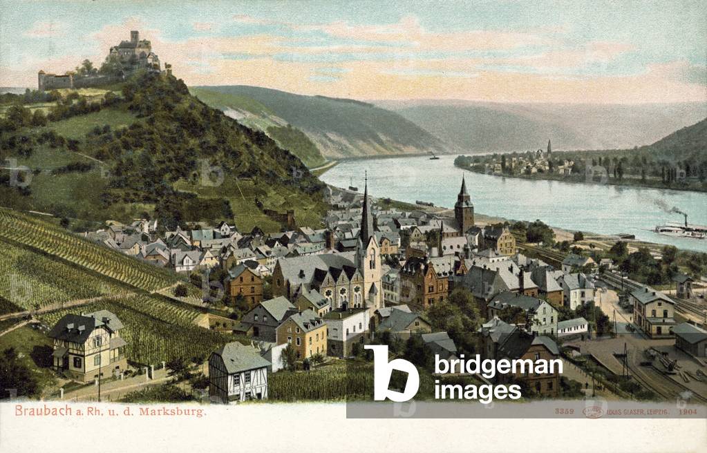 Braubach, Germany (colour photo)