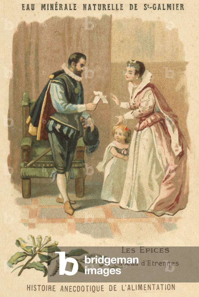 A gift of spices (chromolitho)