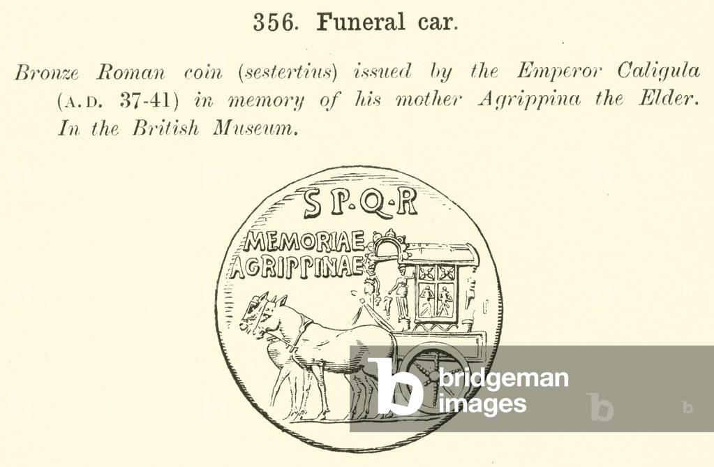 Funeral car (engraving)