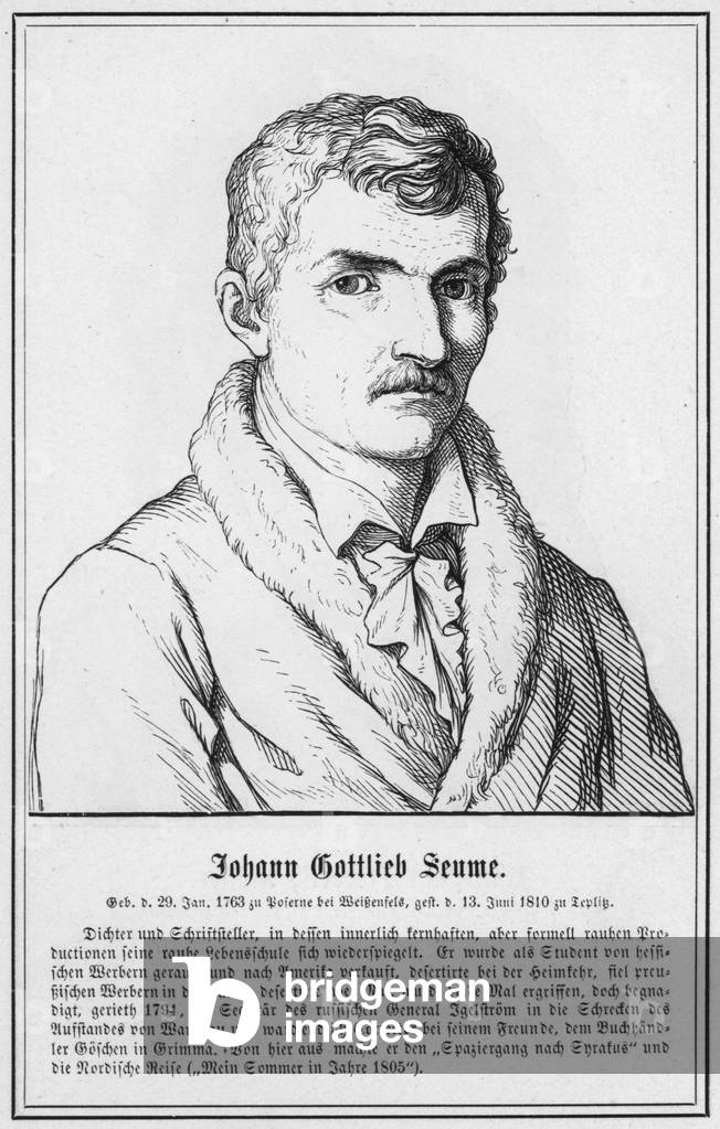 Johann Gottlieb Seume (engraving)