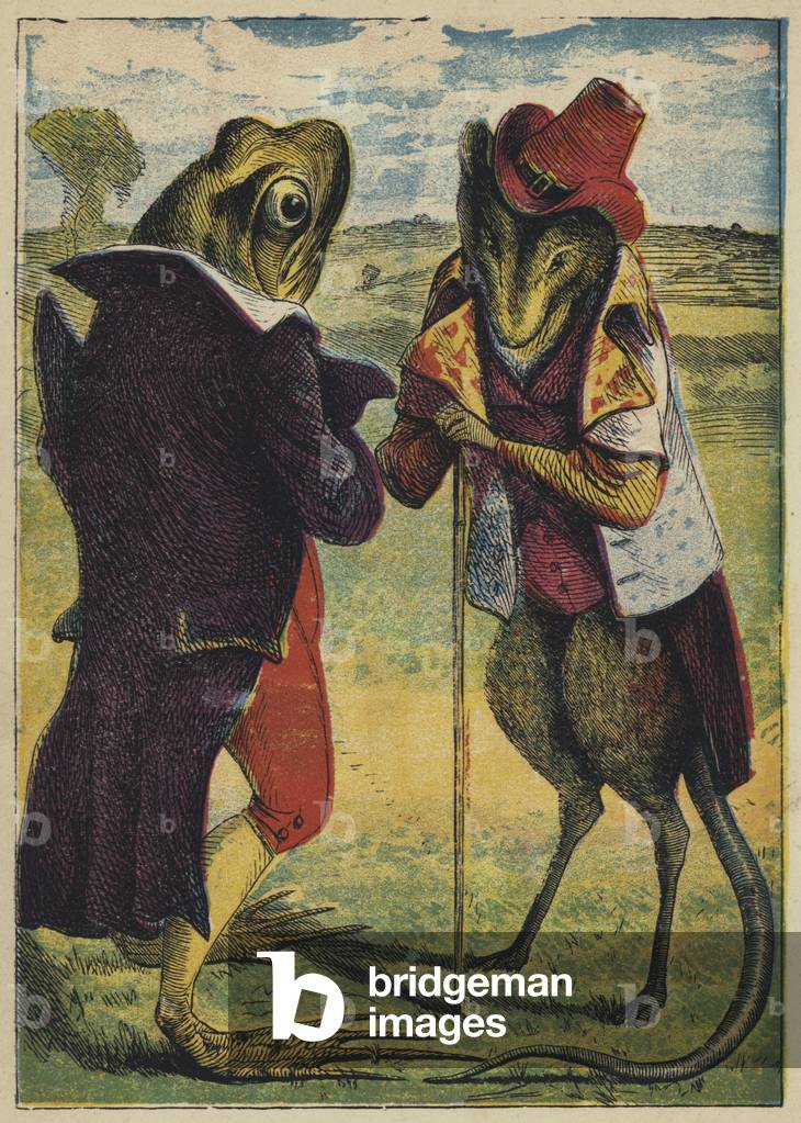 Froggy Meets the Rat (colour litho)