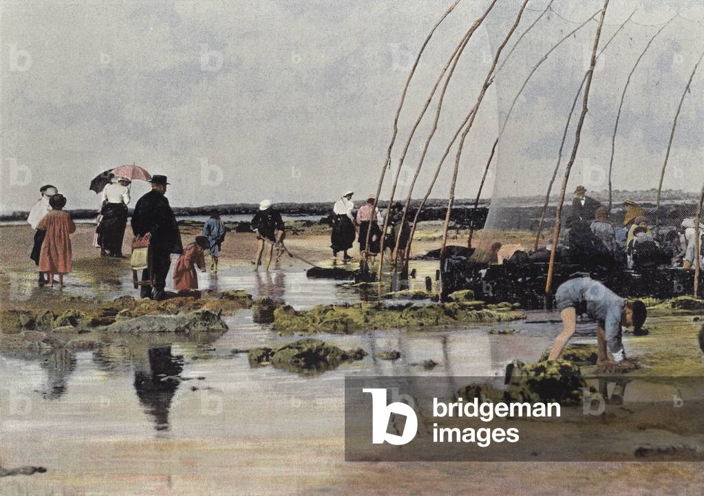 La Peche Autour Du Parc (colour photo)