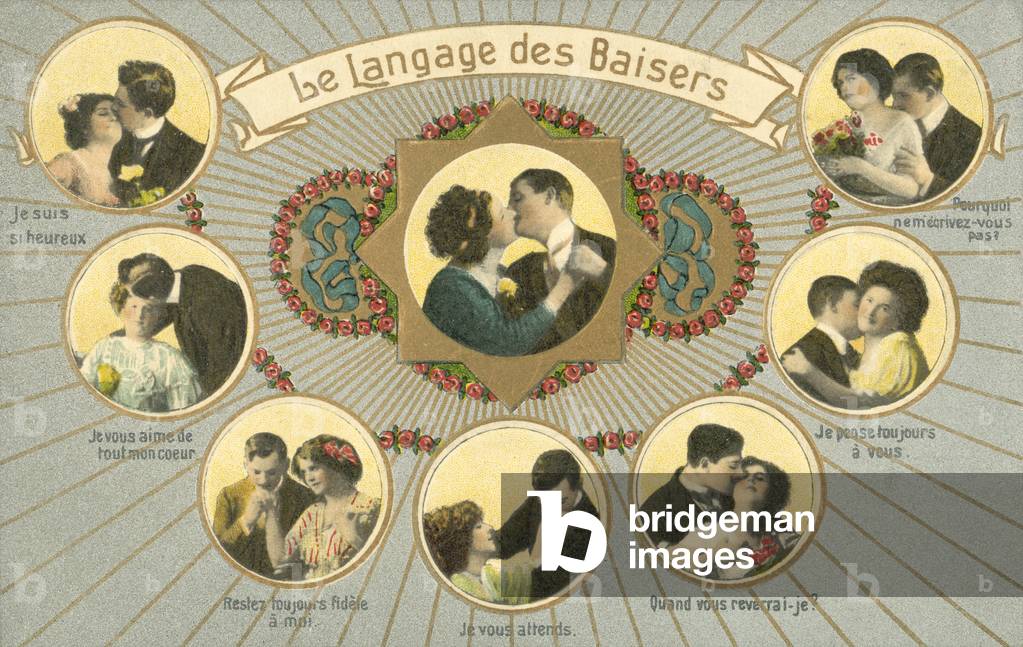 The Language of Kissing (colour photo)