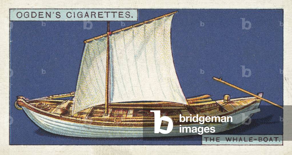 Whaling, The Whale-Boat (chromolitho)