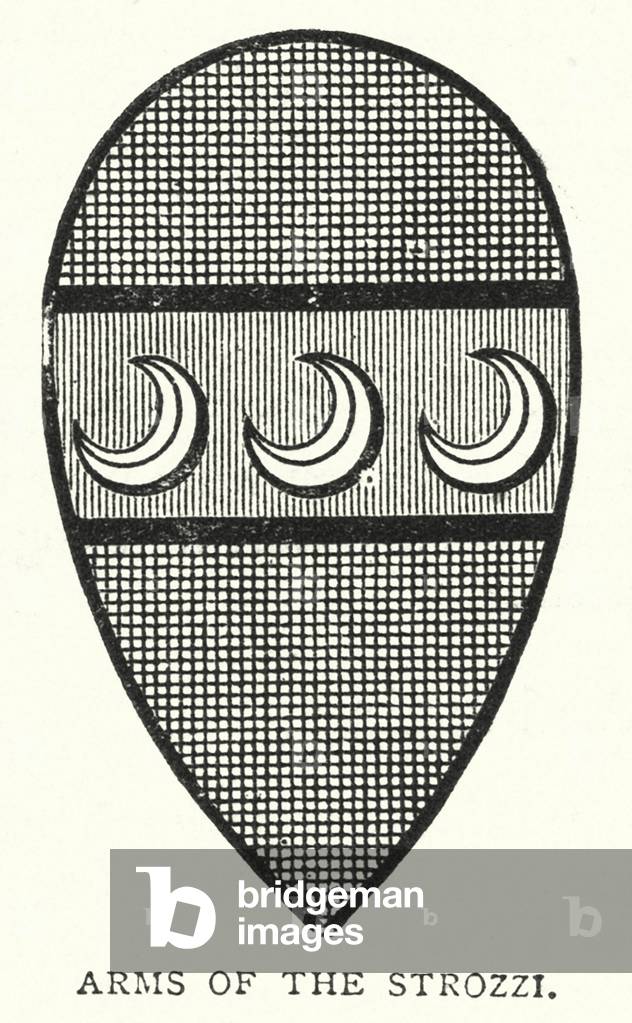 Arms of the Strozzi (engraving)