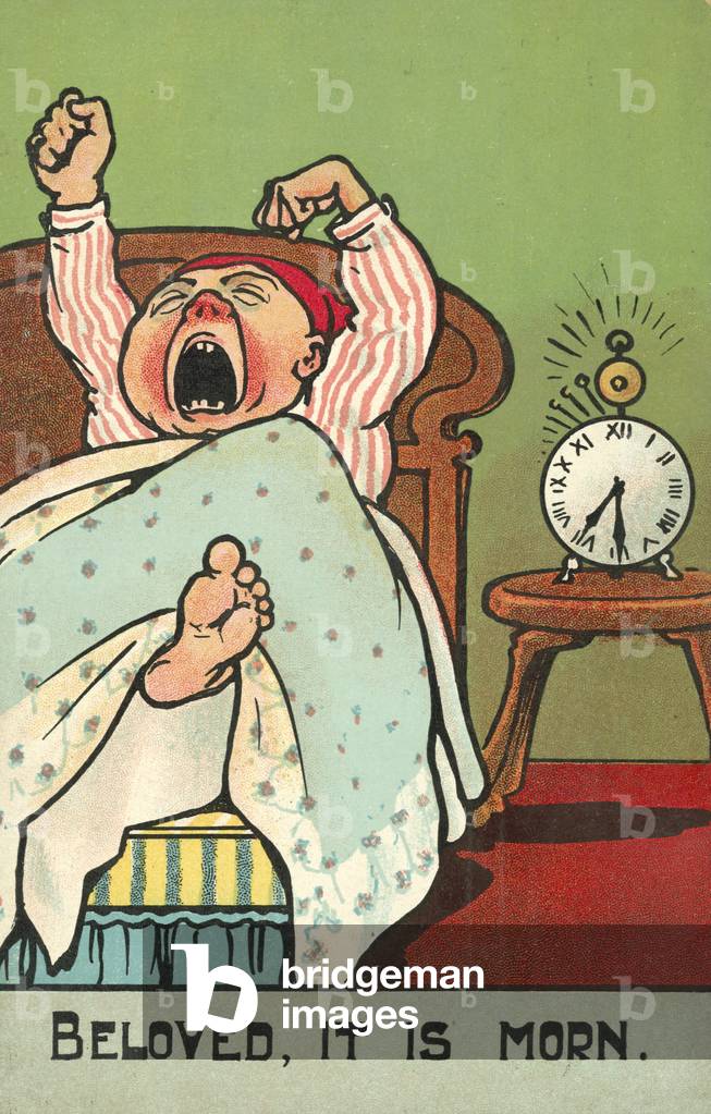 Beloved, it is morn (colour litho)