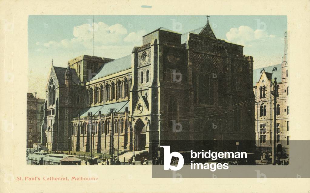 St Paul's Cathedral, Melbourne, Victoria, Australia (photo)