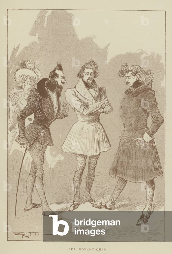 Les Romantiques (litho)