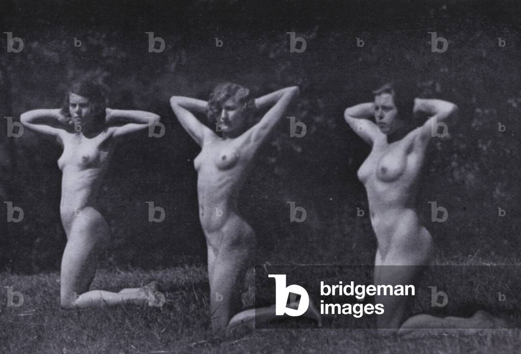 The Body Beautiful, Physical Culture for Women (b/w photo)