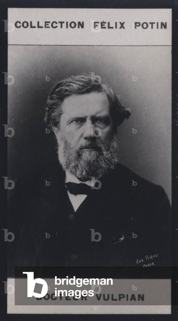 Alfred Vulpian (1826-1888) (b/w photo)