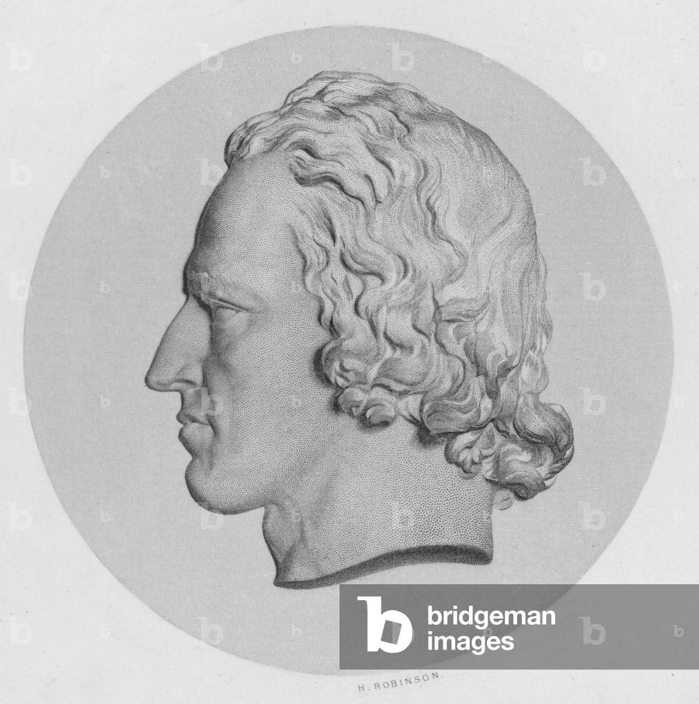 Portrait of Alfred Tennyson (engraving)