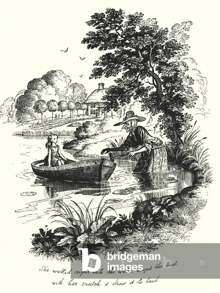 Hans Christian Andersen: The Snow Queen (litho)