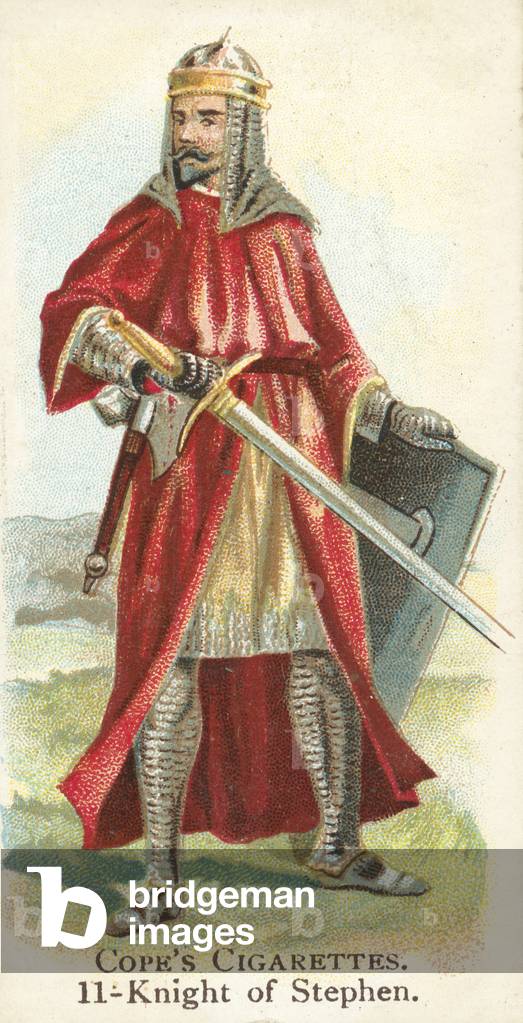 Knight, King Stephen (chromolitho)