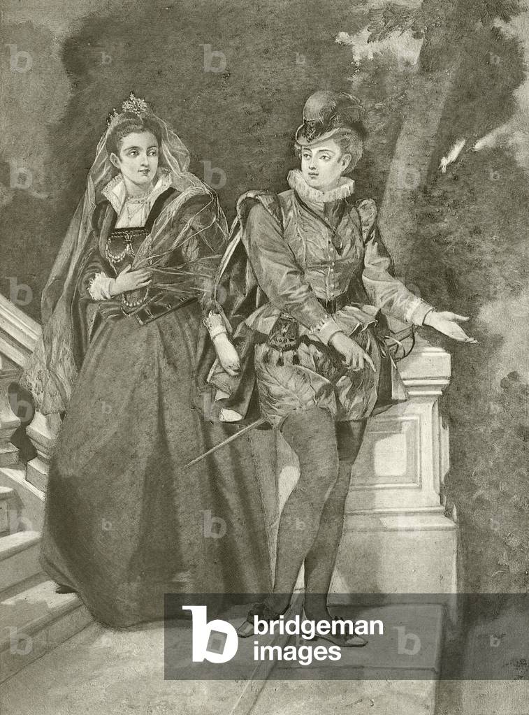 Twelfth Night. Act III, Scene IV (gravure)