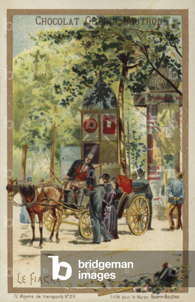 Fiacre (chromolitho)