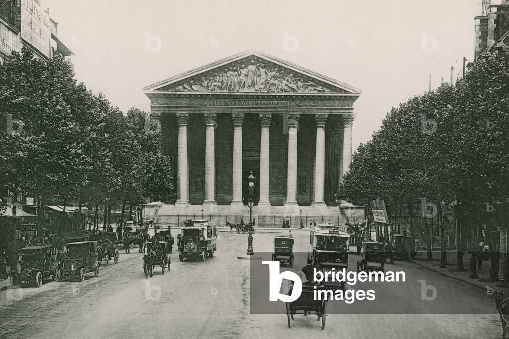 L'Eglise de la Madeleine, Magdalen Church (photogravure)