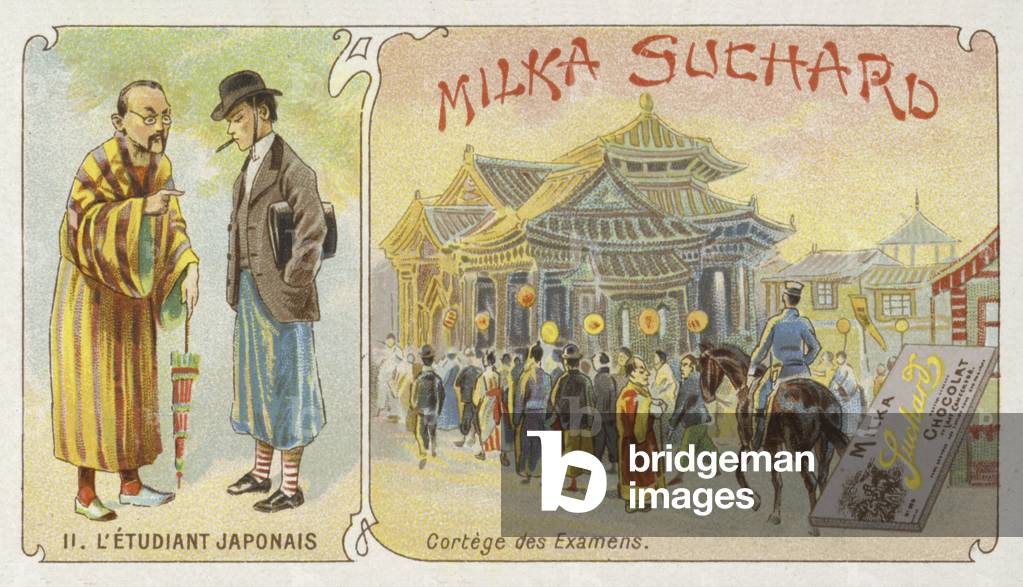 The Japanese student (chromolitho)