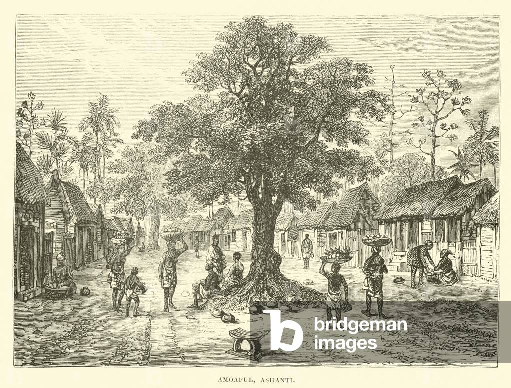 Amoaful, Ashanti (engraving)