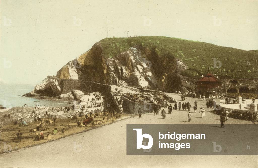 Ilfracombe, Capstone Hill and Parade (colour photo)
