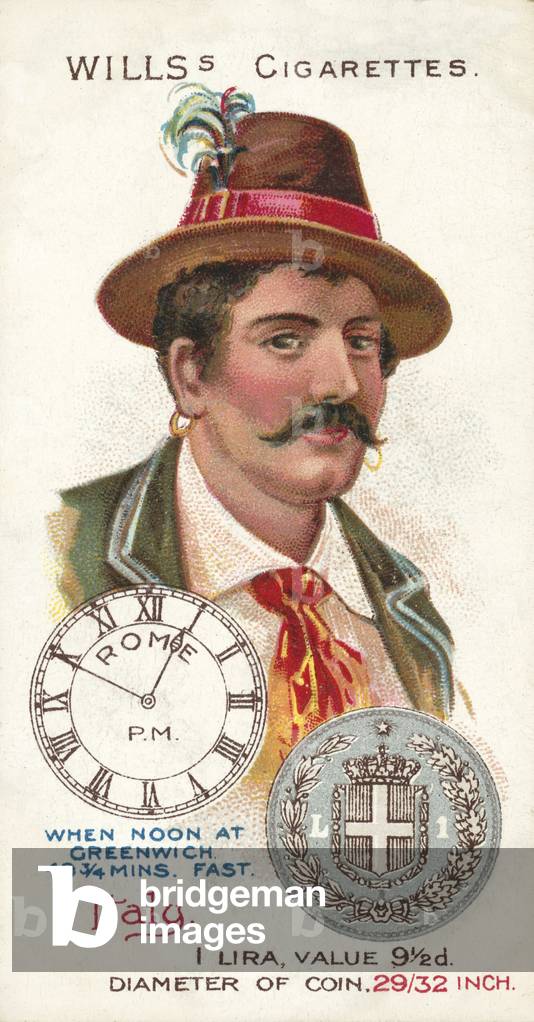 Italy, Lira (chromolitho)