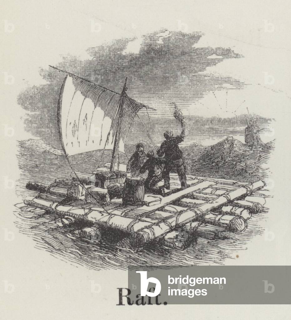 Raft (engraving)