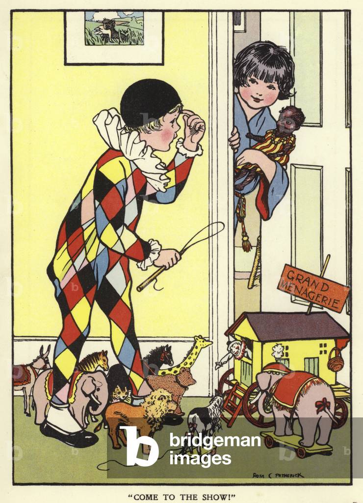 Come to the show! (colour litho)