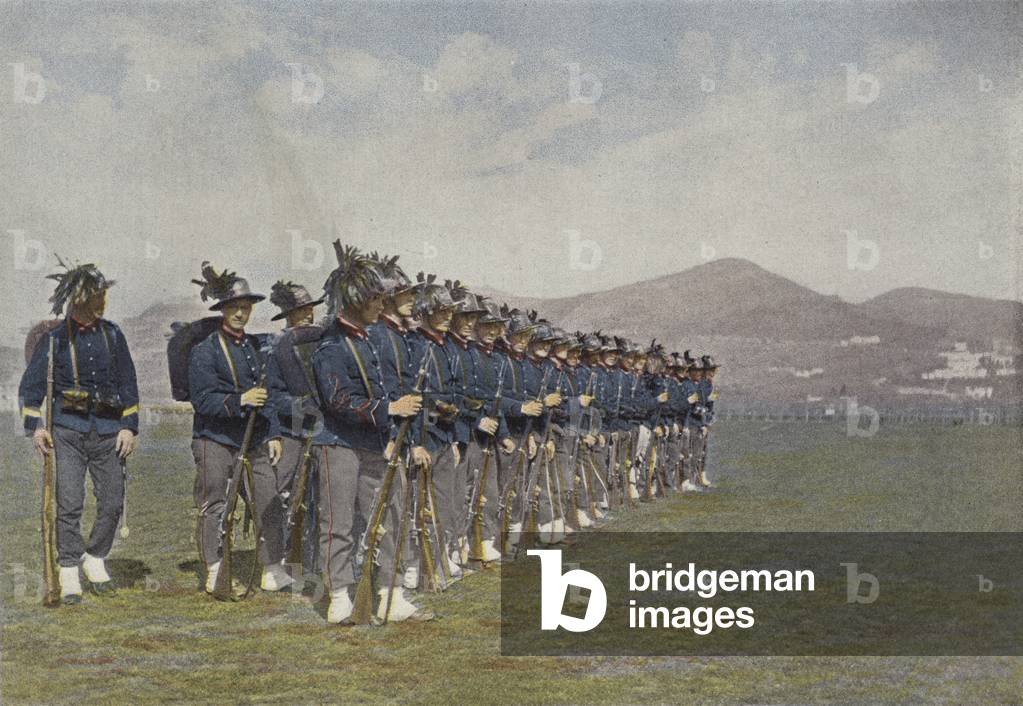 Peloton De Bersagliers (colour photo)