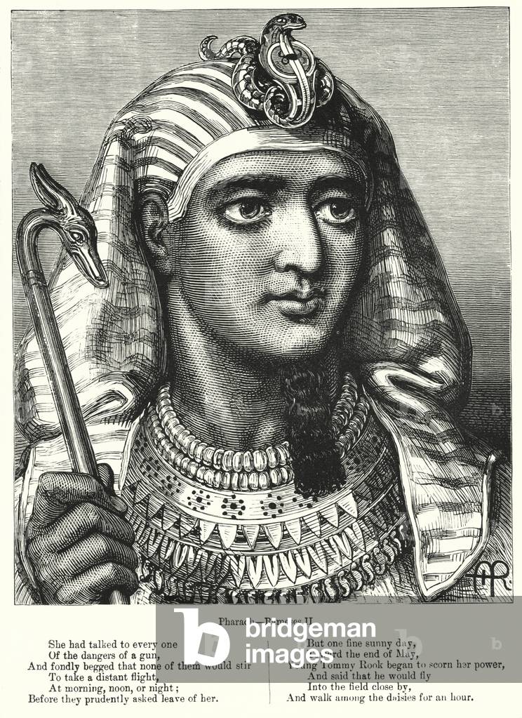 Pharaoh, Rameses II (engraving)