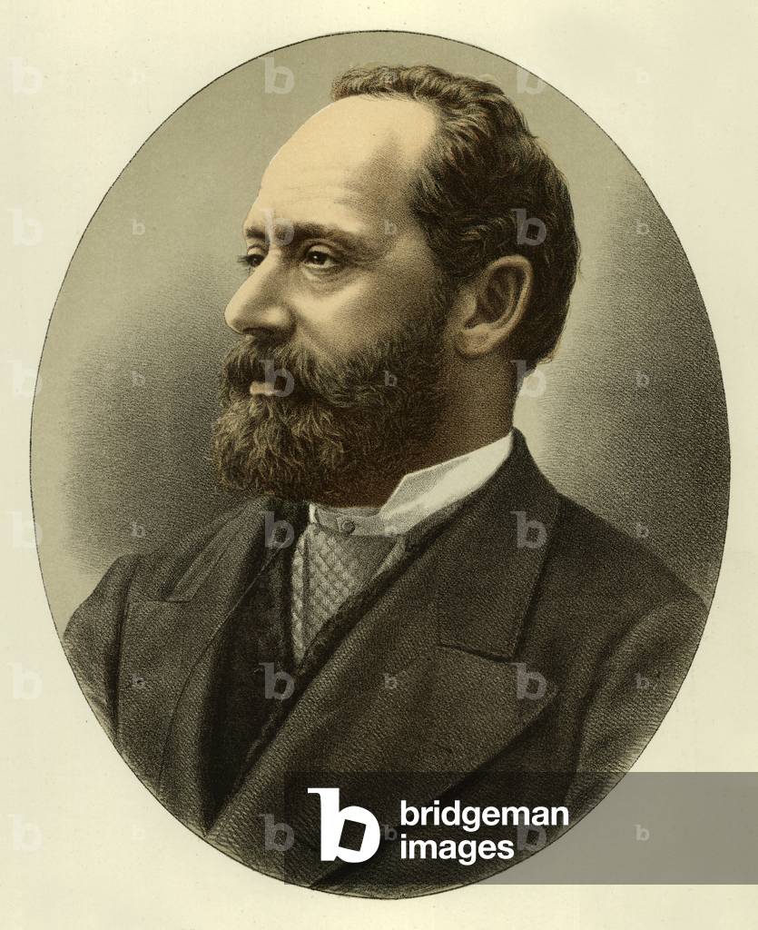 "Professor Vambery", 20. Jahrhundert von English School, b/w