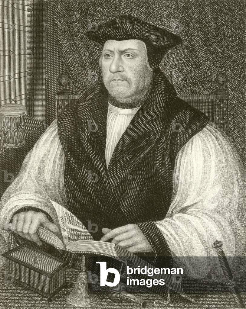 Matthew Parker, Archbishop of Canterbury (engraving)
