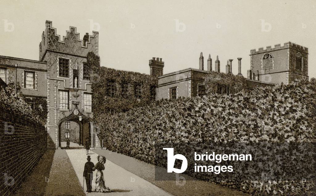 Jesus College (litho)