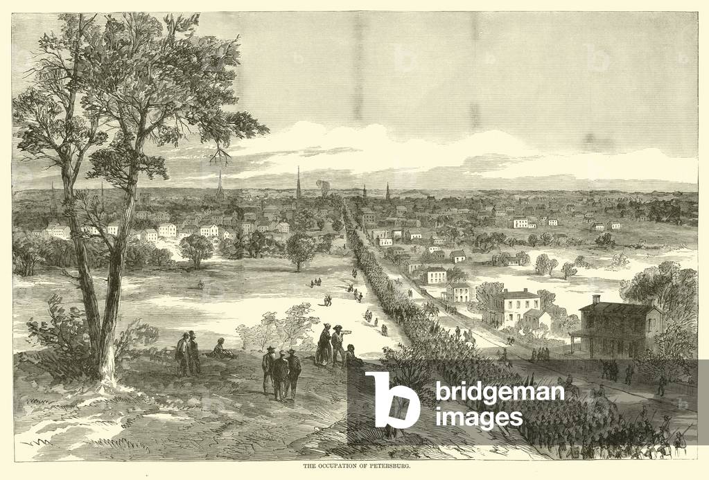 The Occupation of Petersburg, April 1865 (engraving)