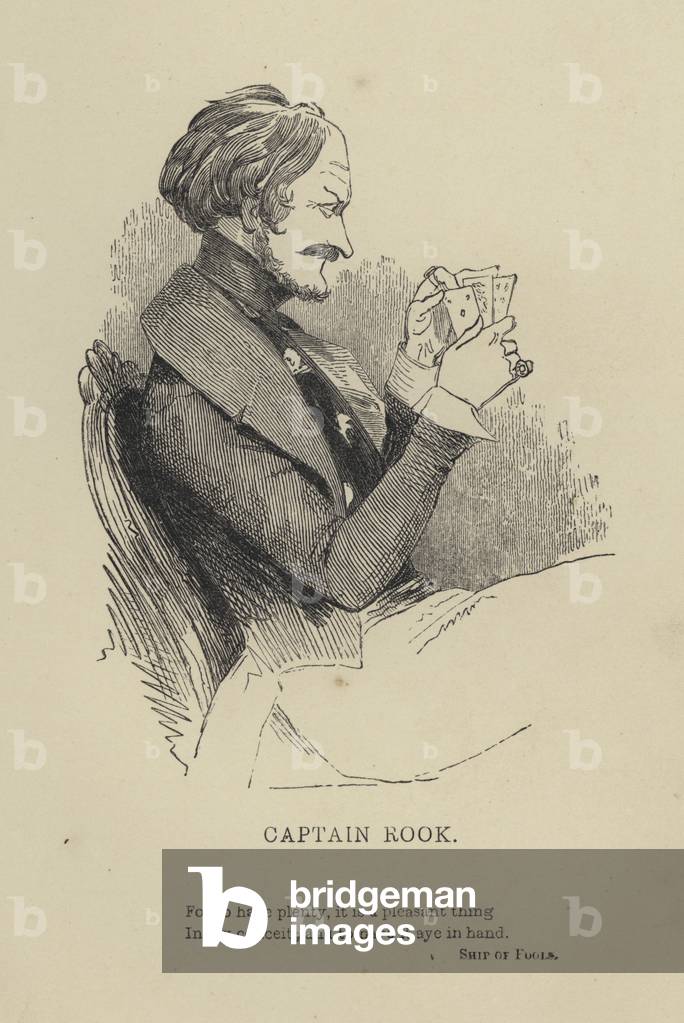 Kenny Meadows: Captain Rook (engraving)