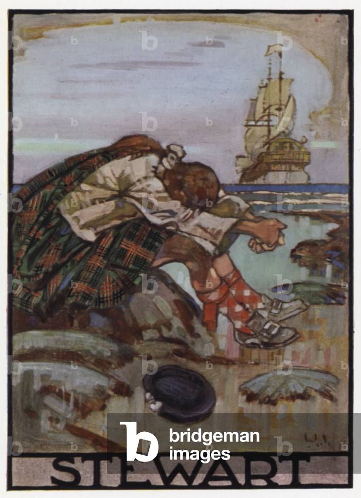 Stewarts of Appin (colour litho)