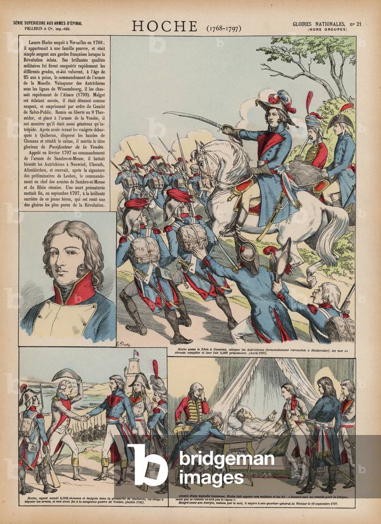 Hoche, 1768-1797 (colour litho)