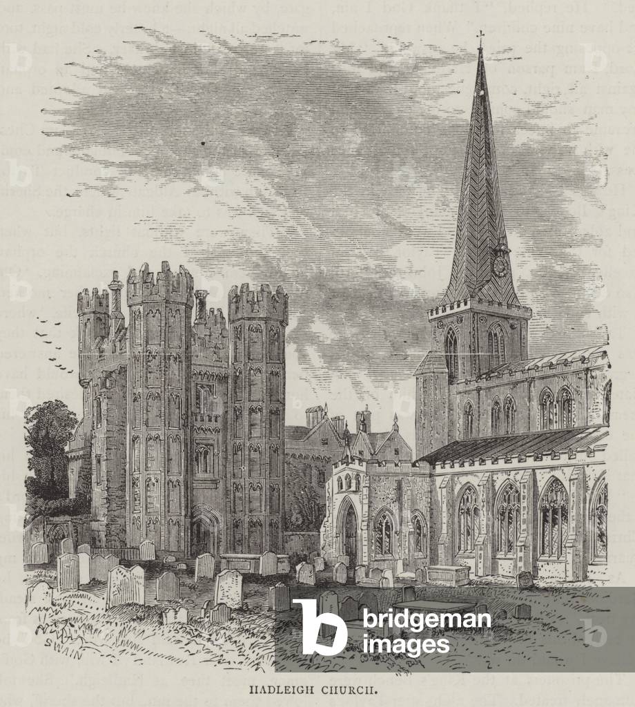 Hadleigh Church (engraving)